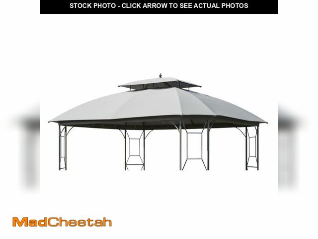 Lot 74-13950027 - Garden Winds Reinforced RipLock 350 Replacement Canopy Top Cover Compatible with Style Selections 11...