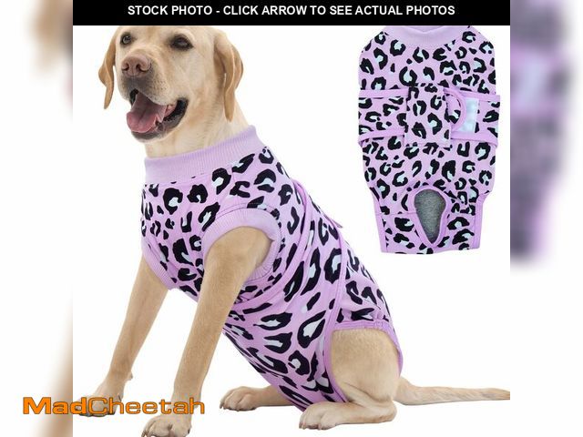 Lot 74-13472159 - FUAMEY Recovery Suit for Dogs After Surgery,Soft Breathable Dog Bodysuit E-Collar &amp; Cone Alterna...