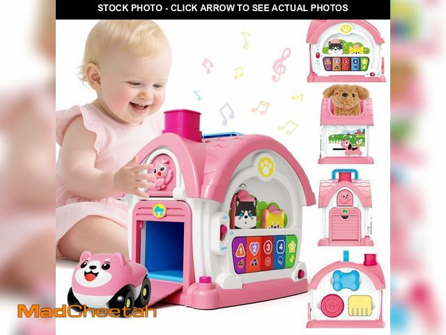 Lot 74-13630319 - SpringFlower Baby Toddler Toys for 1 Year Old Girls, Montessori Musical Toddler Toys for 12-18 Month...