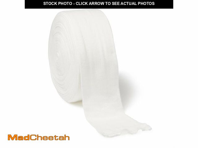Lot 74-14062103 - Medline Non-Sterile Tubular Stockinettes, 4 x 25 yd, Unbleached, 1 Roll - USED