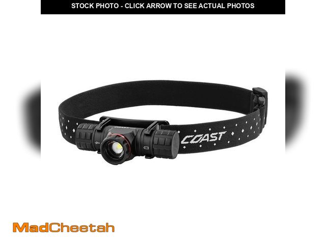 Lot 74-12783454 - Coast XPH30R 1200 Lumen Rechargeable Dual Power Magnetic LED Headlamp - UNUSED