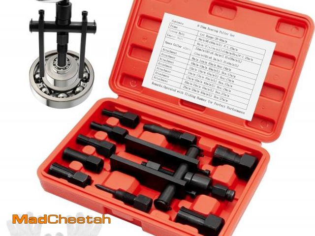 Lot 74-12126502 - ZOSANY 10PCS Motorcycle Bearing Puller,Blind Wheel Bearing Removal Tool 8-29MM, Blind Inner Bearing ...
