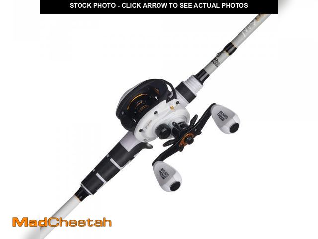 Lot 74-12539013 - Abu Garcia 7Ã¢â¬ Max Pro Fishing Rod and Reel Baitcast Combo, 7+1 Ball Bearings with Lightweight Gr...
