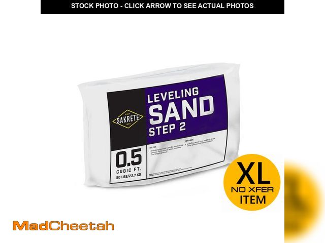 Lot 74-14361561 - 4.5 cu. ft. Step 2 Paver Leveling Sand - USED