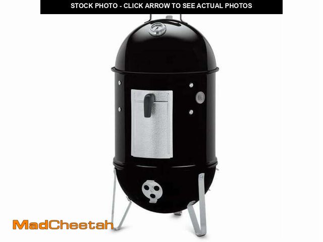 Lot 74-13284214 - Weber Smokey Mountain Cooker Charcoal Smoker with 14-Inch - UNUSED