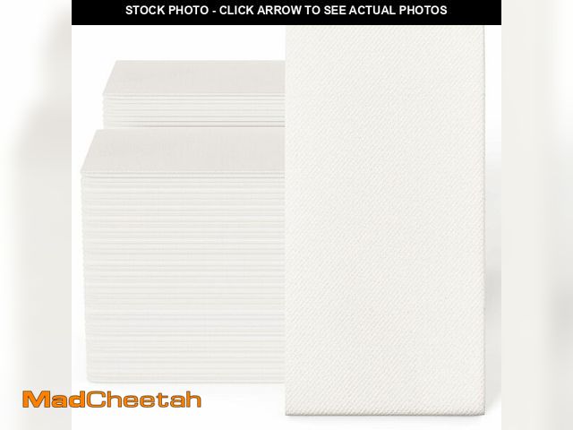 Lot 74-14376943 - 200 Pack Disposable Guest Towels Soft and Absorbent Linen Feel Paper Hand Towels Decorative Bathroom...