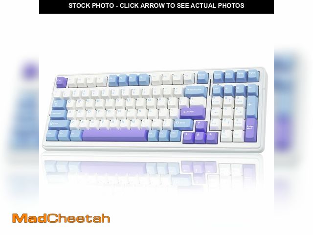Lot 74-13958072 - AULA F99 Wireless Mechanical Keyboard,Tri-Mode BT5.0/2.4GHz/USB-C Hot Swappable Custom Keyboard,Pre-...