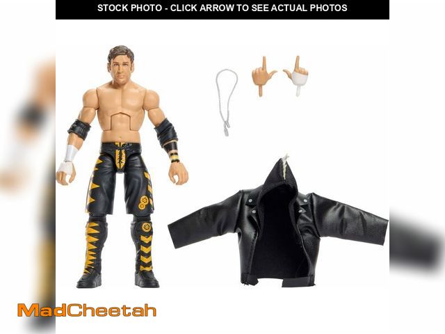 Lot 74-14429101 - Mattel WWE Elite Chris Sabin Action Figure &amp; Accessories, Series #124 - USED