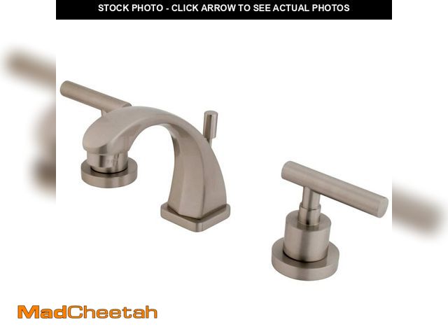 Lot 74-12455469 - Kingston Brass KS4948CML Concord Mini Widespread Lavatory Faucet, Brushed Nickel - UNUSED