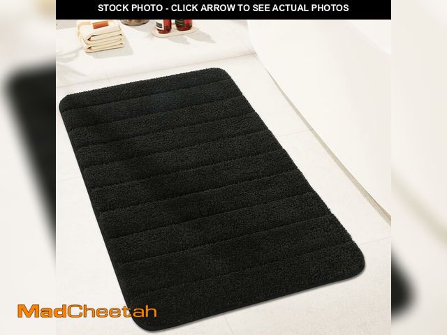 Lot 74-13962705 - LOCHAS Bathroom Rugs, 24" x36" Bath Rug Non Slip Washable, Absorbent Microfiber Bath Mat Luxury Soft...