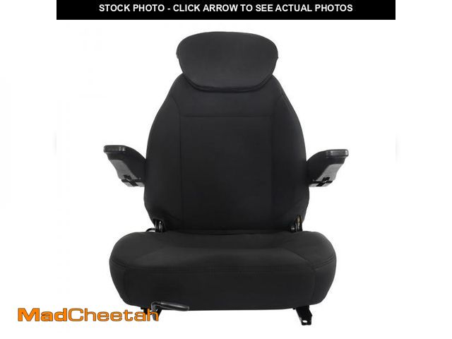 Lot 74-12154282 - WFLNHB Seat Assembly with Headrest Replacement for New Holland Loader Backhoe 555 555A 555B 555C 555...
