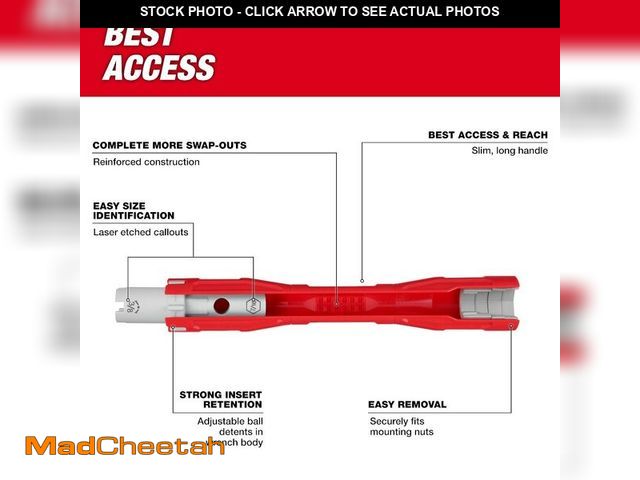 Lot 74-12795315 - Milwaukee 48-22-7100 Faucet Swap-Out Wrench - UNUSED