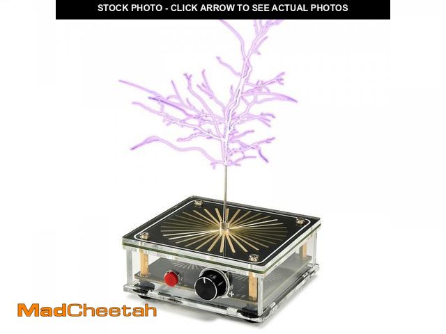 Lot 74-11558698 - WARDENCLYFFE Tesla Coil 8: Bluetooth Music, Arc Plasma Speaker, Science Experiment, Desktop Toy, Mod...