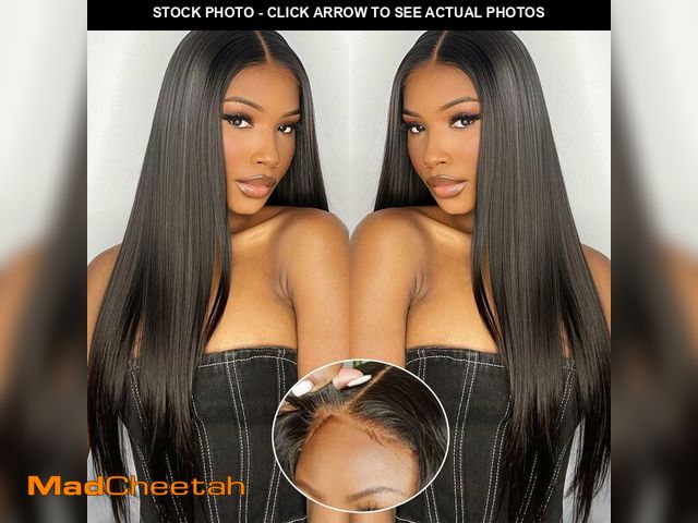 Lot 74-14274054 - Wear and Go Glueless Wigs Human Hair Pre Plucked Pre Cut 6x4 Straight Lace Front Wigs Human Hair Wig...