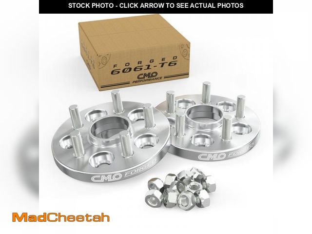 Lot 74-12302193 - 15mm Wheel Spacers Hubcentric 5x4.75 Compatible For Chevy Camaro 1982-2002, Corvette 1984-2019, Blaz...