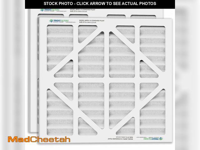 Lot 74-12709040 - ALORAIR MERV-10 Filter Replacement Set for CleanShield HEPA 550 Air Scrubber (Pack of 2) - UNUSED