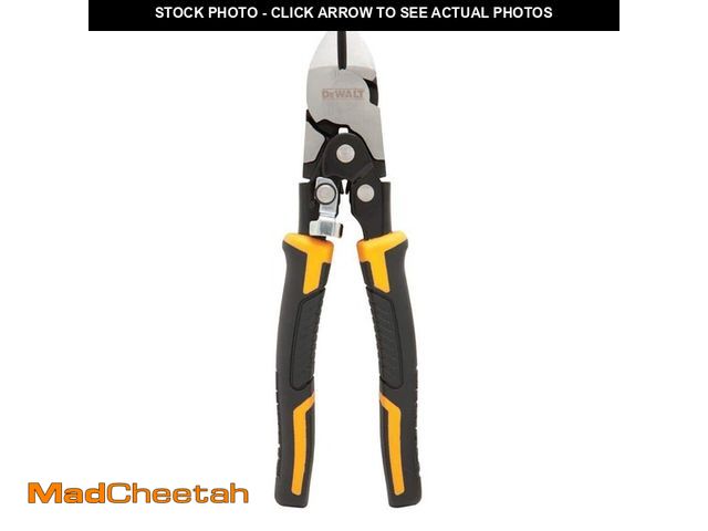 Lot 74-14255359 - *RUSTY* DEWALT 7.5 in. Compound Action Diagonal Cutting Pliers *RUSTY*  - UNUSED