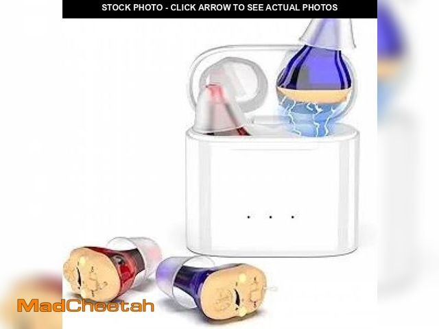 Lot 74-12126351 - Hearing Aids, Wireless Rechargeable Hearing Amplifier, OTC Hearing Aids with Magnetic Charging Case,...