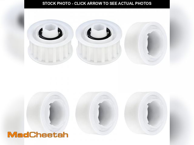 Lot 74-12314572 - Upgrade 4 Pack Guide Wheels with 2 Pulley Gears, Part Number 3884997-R6, Replacement Compatible with...