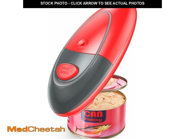 Lot 74-12701867 - Humutan Easy Electric Can Opener One Touch Fits All Can Sizes with Safety Smooth Edge for Kitchen, H...