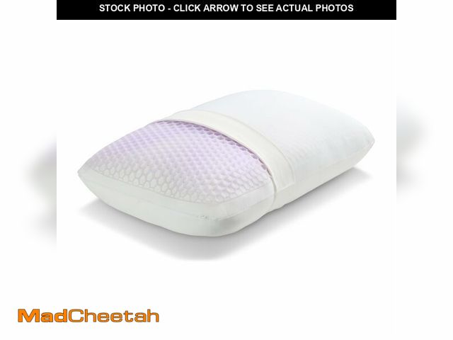 Lot 74-13455010 - Purple GridCloud Pillow ÃÂ¢Ã¢âÂ¬Ã¢â¬Å Down-Alternative Pillow GelFlexÃâÃÂ® Grid for Soft Su...