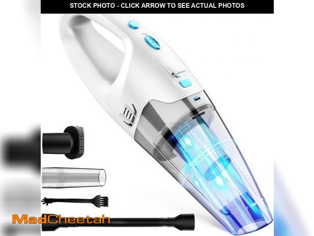 Lot 74-12215965 - FUOAYOC Handheld Vacuum Cordless,Car Hand Cordless Rechargeable,Powerful Suction Hand Held Vacuum wi...