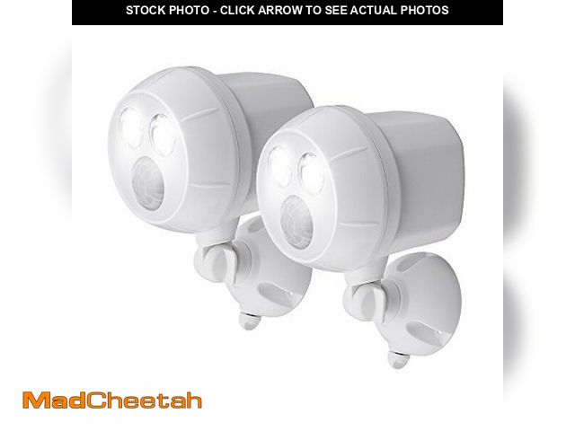 Lot 74-12759905 - (MISSING HARDWARE) Beams MB380 400 Lumen Wireless Battery Powered Motion Sensing Ultra Bright LED Sp...