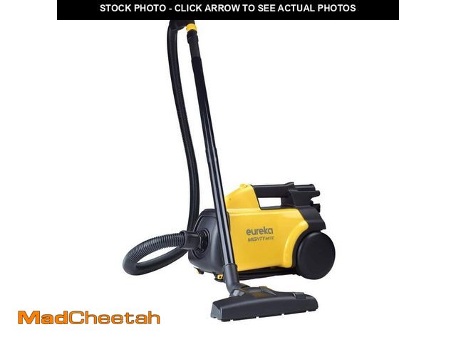 Lot 74-12659534 - Eureka Mighty Mite Bagged Corded with Standard Filter for Carpets &amp; Hard Floors in Yellow, Canis...