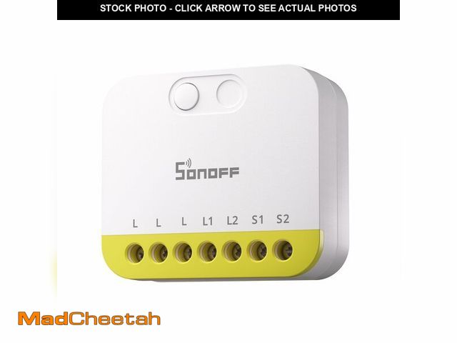 Lot 74-13548562 - SONOFF MINI Duo-L Zigbee Smart Switch Ã¢â¬â No Neutral Wire, Zigbee 3.0, Dual Channel, Compact De...