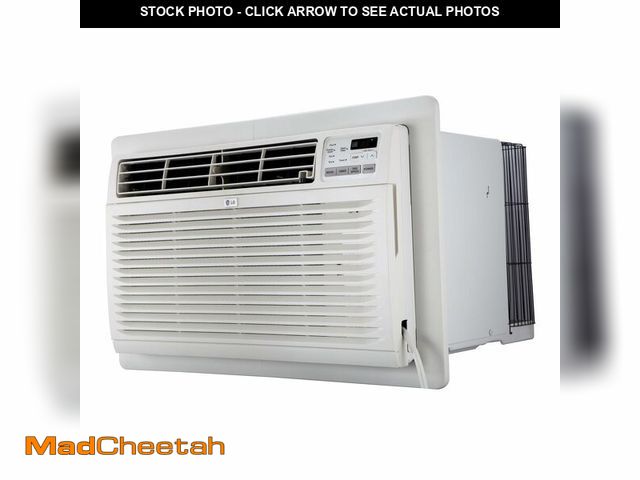 Lot 74-13932789 - LG 10,000 BTU Through the Wall Air Conditioner, 115V, Cools up to 440 Sq. Ft. for Bedroom, Living Ro...