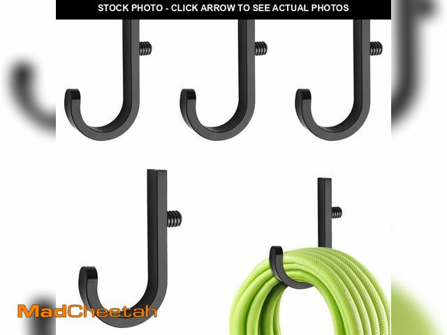 Lot 74-12717395 - Storage Shed Hooks for Suncast/Craftsmen Resin Storage Shed 4 Pcs J-Hook - UNUSED