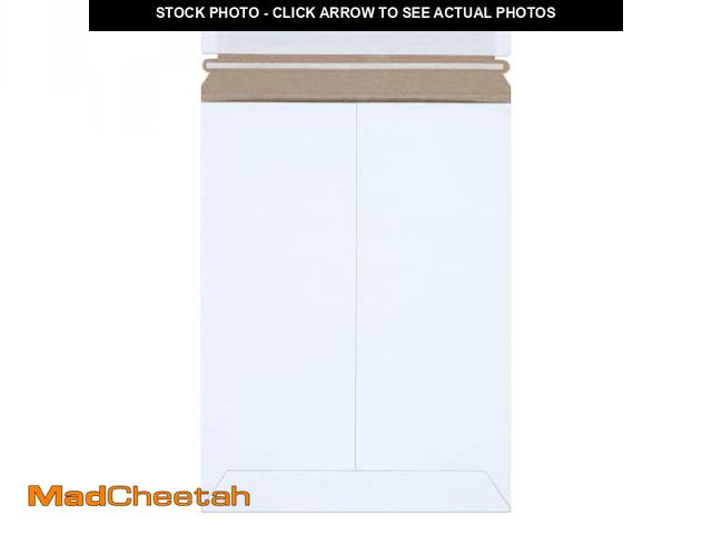 Lot 74-12098080 - BOX USA StayFlat Mailer, 9"L x 11.5"W, Pack of 100 | Stayflats Envelope Keeping Photo, Document, Art...