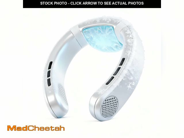 Lot 74-14273388 - Tujimao Neck Air Conditioner, Rechargeable Neck Fan with Semiconductor Cooling Plate, 7000mAh Portab...