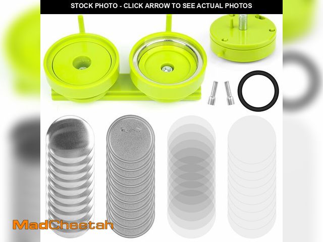 Lot 74-13711634 - 75 mm 3" Large Button Press Machine Interchangeable Die Mold for Slide Rail Button-Maker Machine Sup...