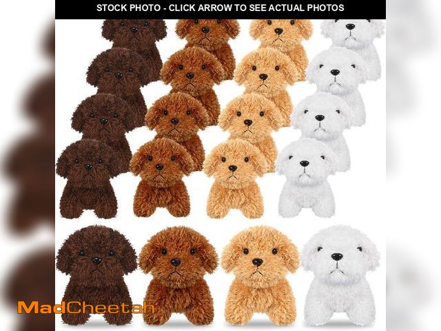 Lot 74-12607705 - Sosation 20 Pcs 4.72 Inch Mini Plush Dogs Stuffed Puppy Bulk Adopt a Dog Party Favors Stuffed Animal...