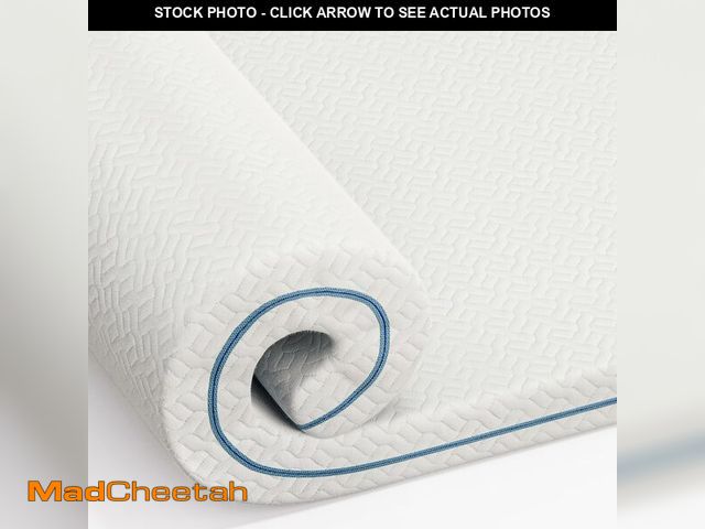 Lot 74-12765801 - Dreamsmith Queen Size Mattress Topper - 3 Inch Cooling Gel Memory Foam Mattress Pad for Pressure Rel...
