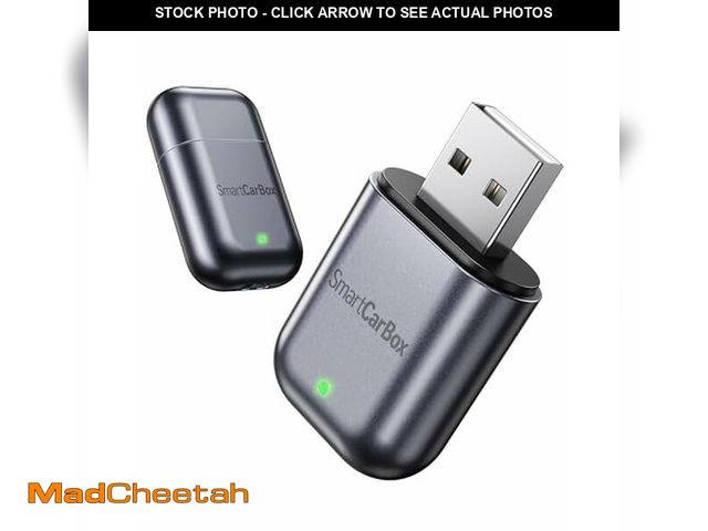 Lot 74-12699130 - Burnt Sugar Wireless Carplay Adapter for iPhone 2025 Upgrade, Ultra-Mini USB Design for Apple Car Pl...