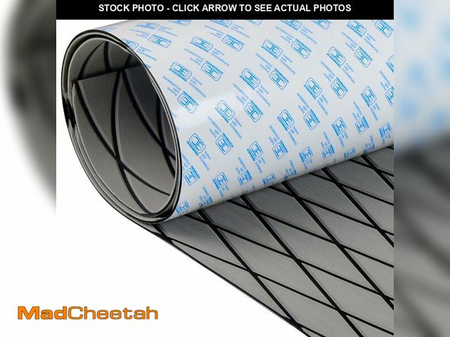 Lot 74-12457248 - OCEANBROAD Self-Adhesive 96''x15'' Diamond Pattern Boat Flooring EVA Foam Marine Boat Decking Sheet ...