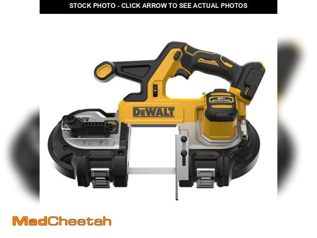 Lot 74-12684762 - DEWALT 20-Volt MAX 3-3/8 in. Cordless Brushless Bandsaw (Tool-Only) - USED