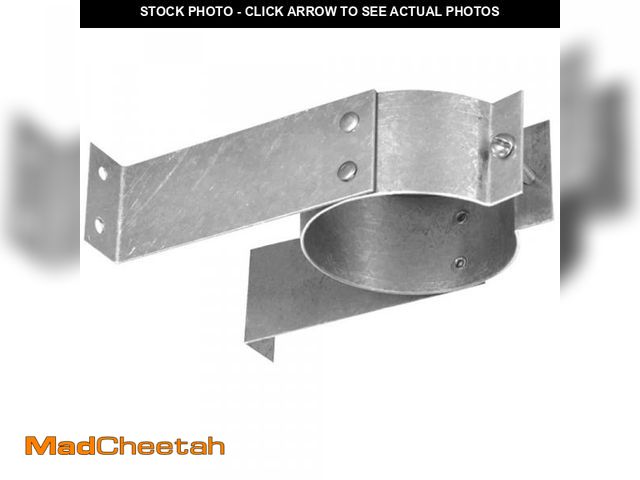 Lot 74-12517752 - DuraVent PelletVent for Multi-Fuel 4in. Diameter Wall Strap - UNUSED