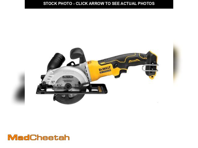 Lot 74-12797143 - DeWalt 20V MAX ATOMIC 4-1/2 In. Cordless Brushless Compact Circular Saw Tool Only - UNUSED