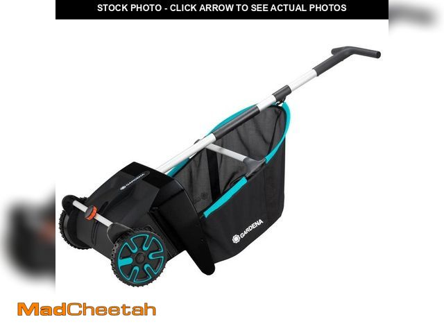 Lot 74-12584689 - GARDENA 20 in. Manual Push Lawn and Leaf Collecting Tool - UNUSED