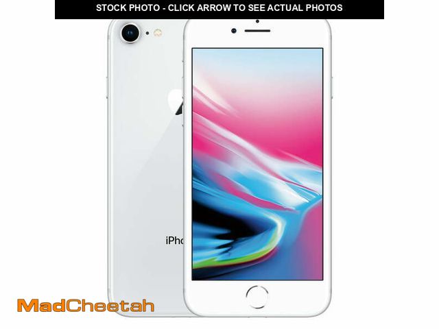 Lot 74-12547649 - *SEE DETAILS* Straight Talk Apple iPhone 8 64GB Unlocked- Silver ( PASSCODE LOCKED) *SEE DETAILS*  -...