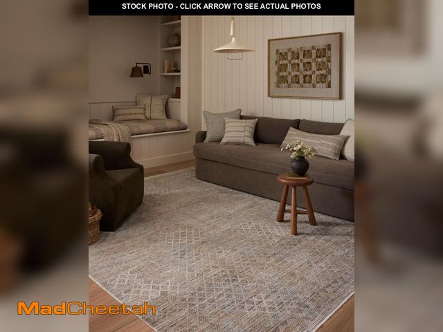 Lot 74-12164162 - Loloi Amber Lewis Cali Collection CIL-03 Taupe/Multi 6'-7" x 9'-2", .25" Pile Height, Area Rug - USE...