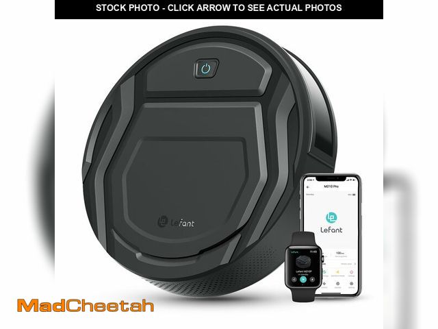 Lot 74-13571336 - Lefant M210 Pro Robot Vacuum, 4000Pa Suction, 200 Mins Runtime, Quiet, Ultra-Slim, Self-Charging Rob...