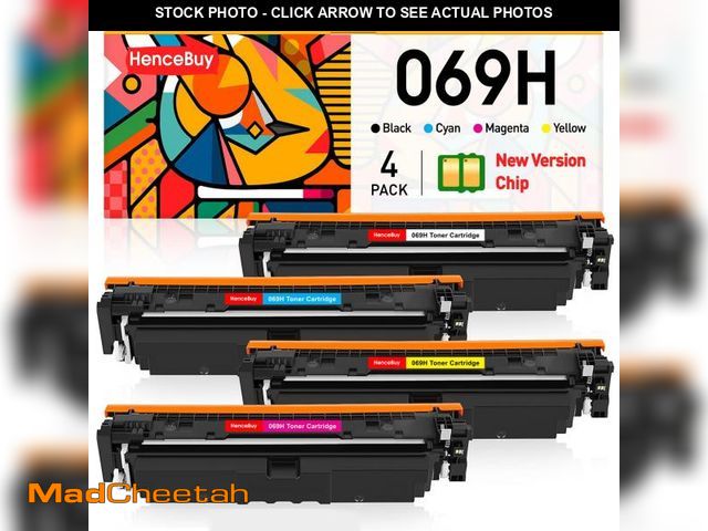 Lot 74-12115694 - HenceBuy 069H 069 Toner Cartridge Set Compatible Replacement for Canon 069 069 H Works with Canon Co...