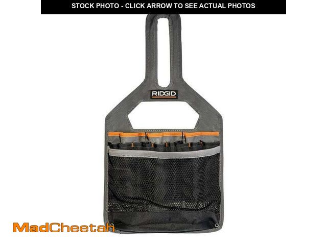 Lot 74-12784090 - NXT Accessory Storage Bag Organizer VT1000 Shop Vacuum Attachment for Select RIDGID NXT Wet Dry Vacs...