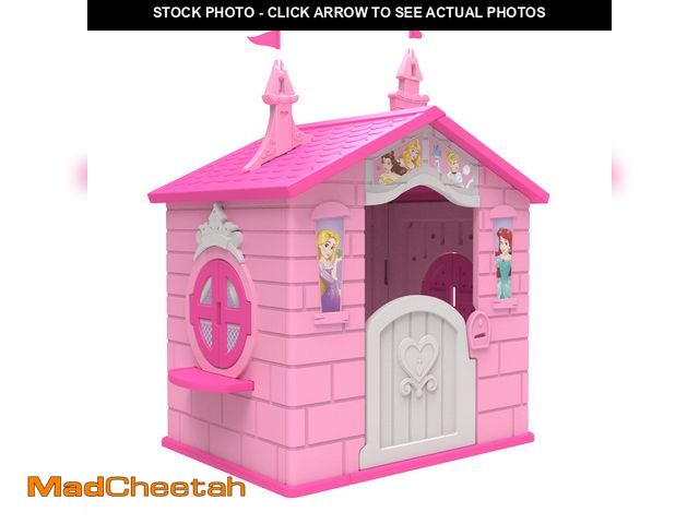 Lot 74-12799985 - Disney Princess Plastic Indoor,Outdoor Playhouse with Easy Assembly - UNUSED