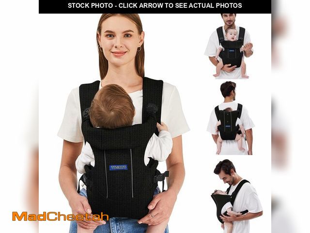 Lot 74-12709561 - Baby Carrier, Baby Carrier Newborn to Toddler, Ergonomic Newborn Carrier, Easily Adjustable Toddler ...