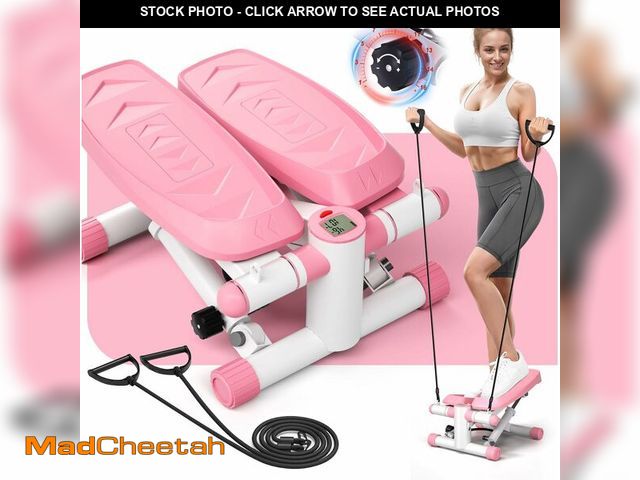 Lot 74-10826950 - VitalLeap Steppers for Exercise at Home, Adjustable Resistance Stair Steppers for Women with Arm Tra...